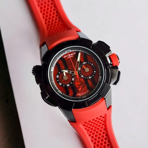 Jacob & Co Epic X Chronograph Red Watch