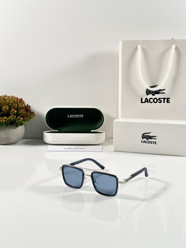 Lacoste 8926 Silver Blue Sunglasses