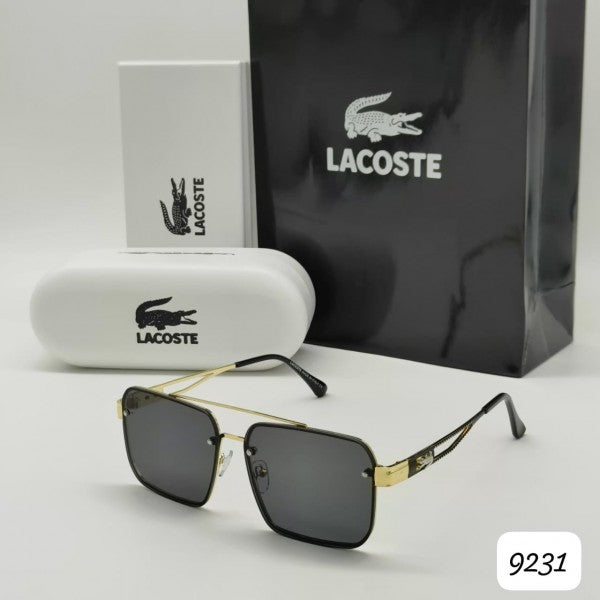 Lacoste 9231 Gold Black Sunglasses