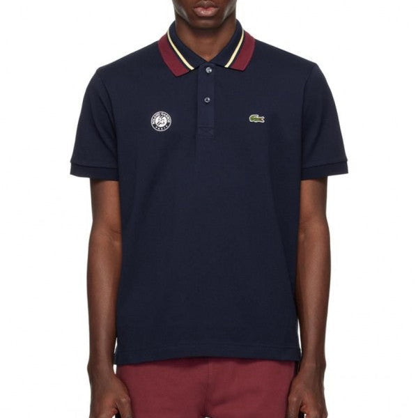 Lacoste Navy Blue Embroidery Logo Classic Polo T-Shirt
