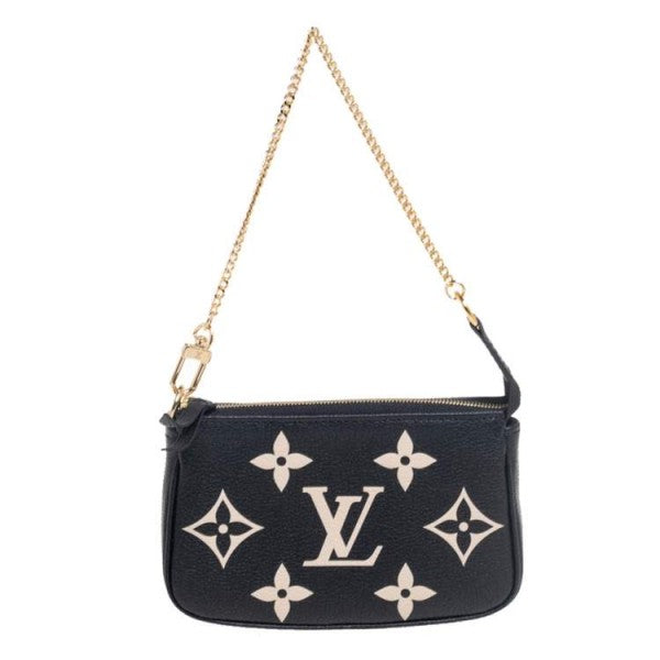 Louis Vuitton Black Monogram Mini Eva Bag with OG Box & Dust Bag (Bag)