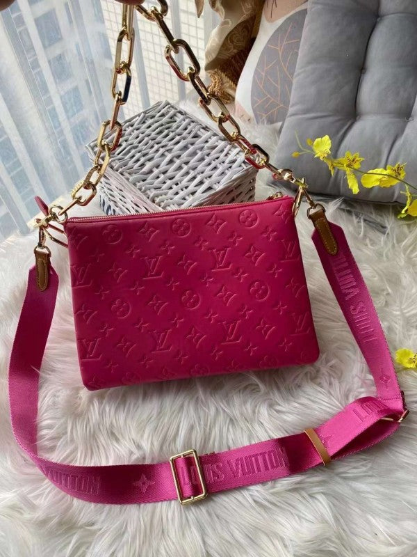 Louis Vuitton LV Coussin Bag With OG Box & Dust Bag (Pink - 522)