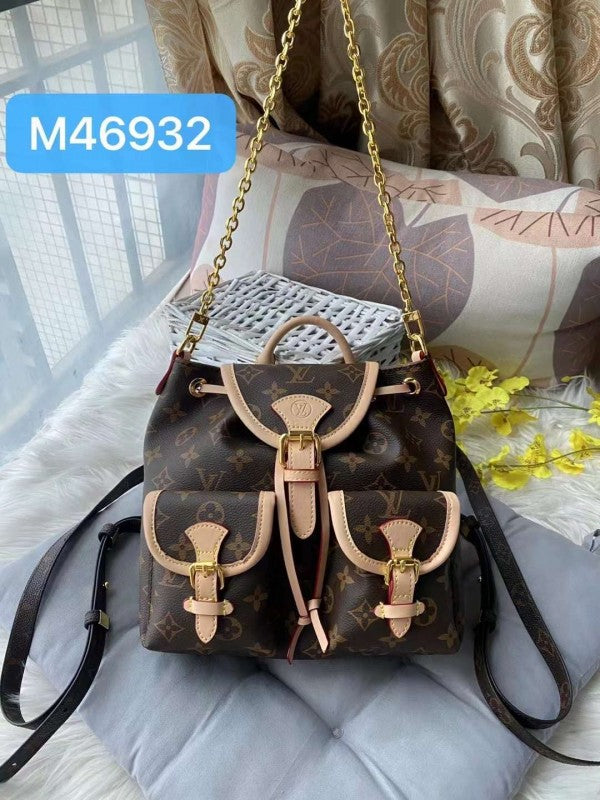 Louis Vuitton LV M46932 Excursion Monogram Backpack With OG Box & Dust Bag (Brown - 714)