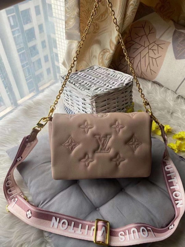 Louis Vuitton LV M81400 Bubblegram On Strap With OG Box & Dust Bag (Khaki - 638)