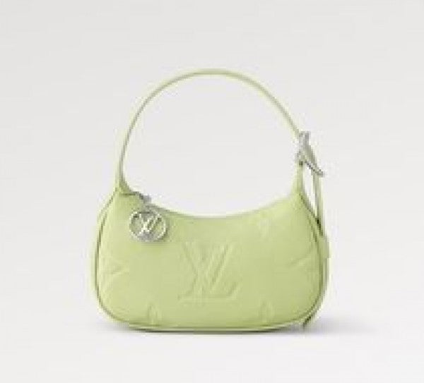 Louis Vuitton LV N Empreinte Monogram Mini Moon Iris (Lime) With OG Box & Dust Bag