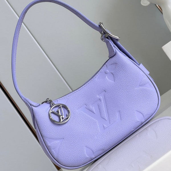 Louis Vuitton LV N Empreinte Monogram Mini Moon Iris (Purple) With OG Box & Dust Bag
