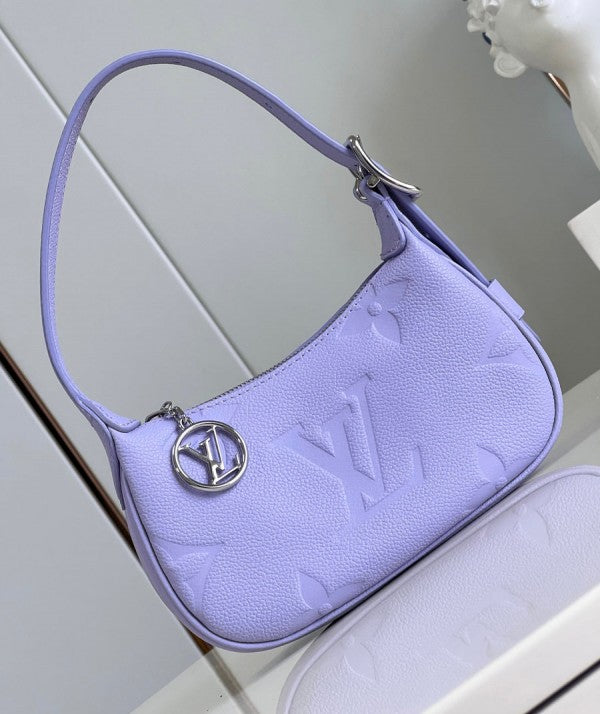 Louis Vuitton LV N Empreinte Monogram Mini Moon Iris (Purple) With OG Box & Dust Bag