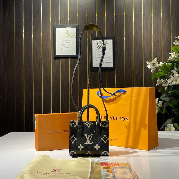 Louis Vuitton On The Go Small With OG Box And Carry Bag