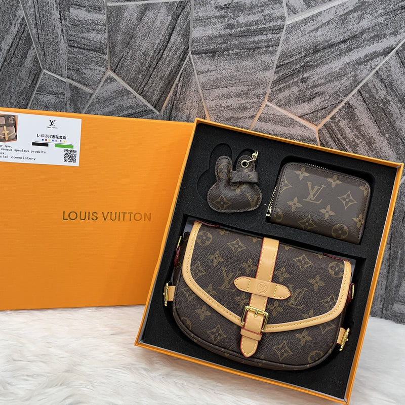 Louis Vuitton Saumur Combo With Box Packing Bag