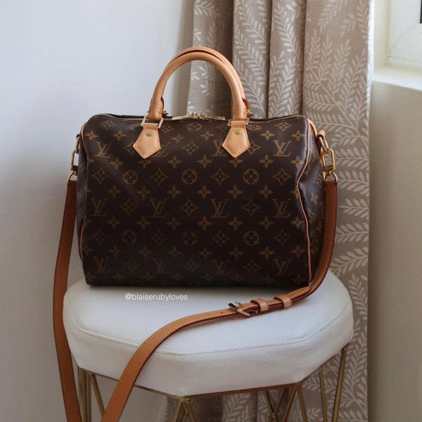 Louis Vuitton Speedy 30 With Dust Cover Bag (Classic)