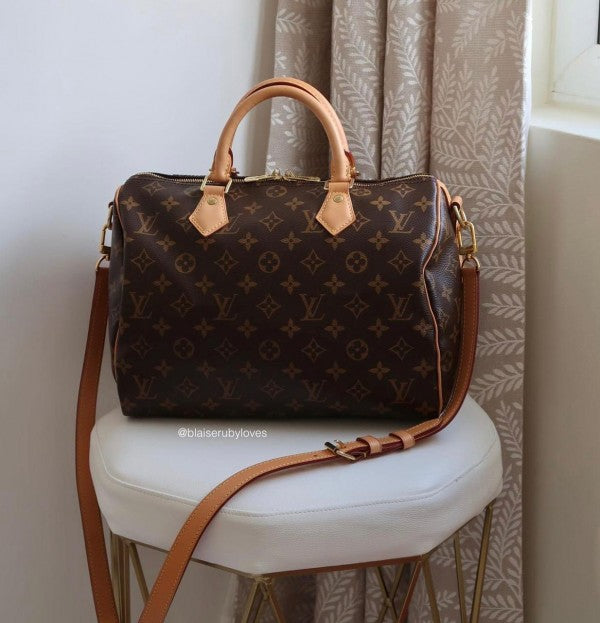 Louis Vuitton Speedy 30 With Dust Cover Bag (Classic)