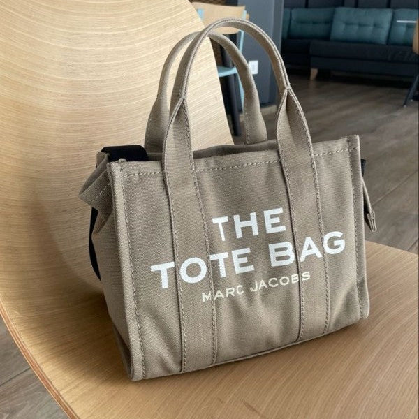 Marc Jacob The Tote Bag Canvas With Dustcover Medium (Premium)