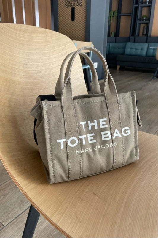 Marc Jacob The Tote Bag Canvas With Dustcover Medium (Premium)