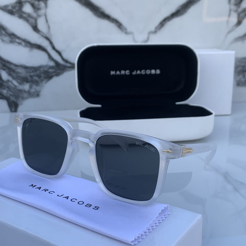 Marc Jacobs 6019 White Black Sunglasses