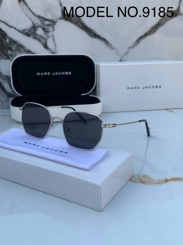 Marc Jacobs 9185 Silver Black Sunglasses
