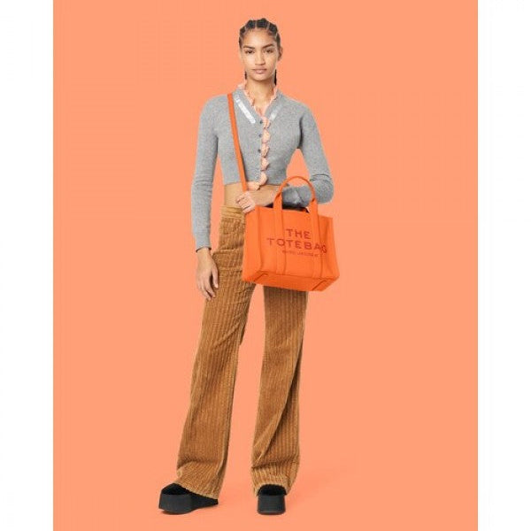 Marc Jacobs The Leather Tote Bag Small Dragon With Dust Bag
