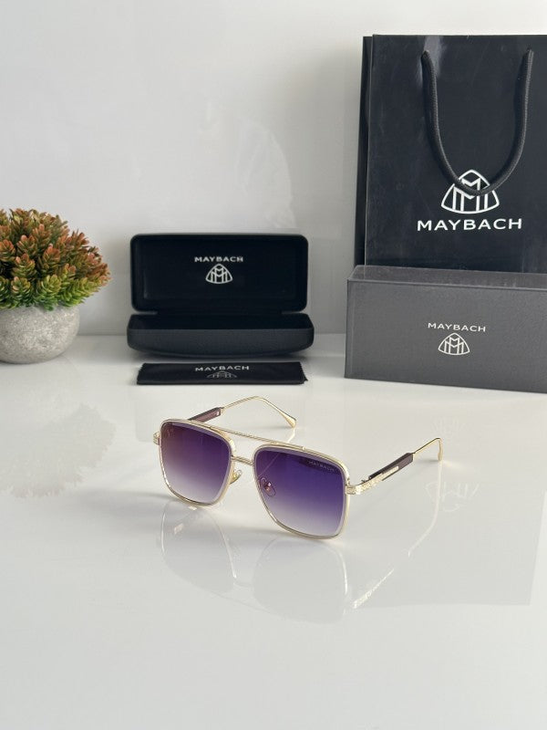 Maybach 010 Gold Blue Revo Sunglasses