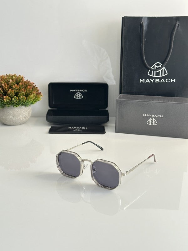 Maybach 2189 Silver Black Sunglasses