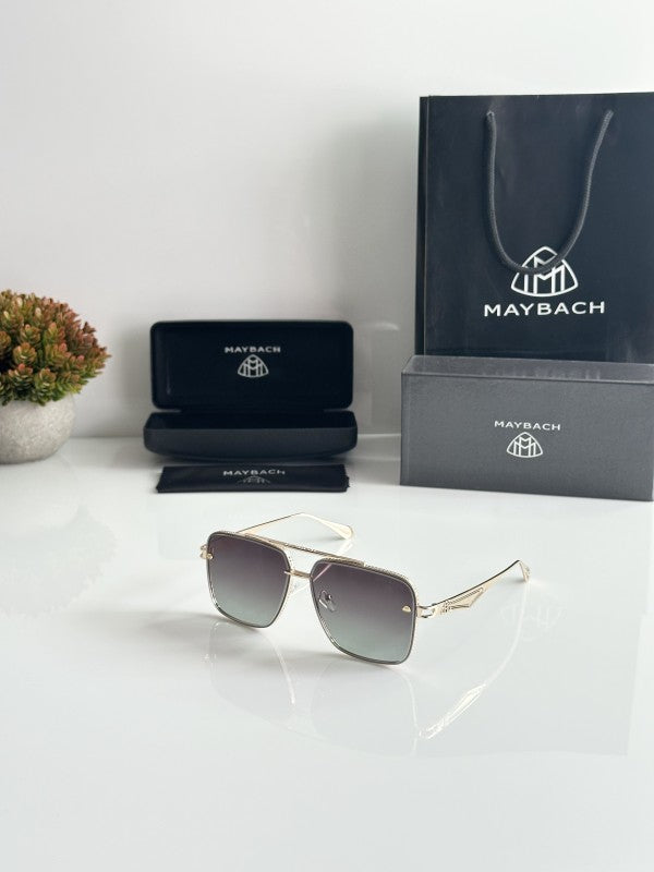 Maybach 8017 Gold Green Sunglasses