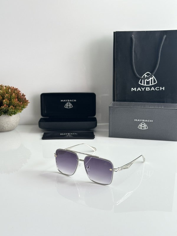 Maybach 8017 Silver Black DC Sunglasses