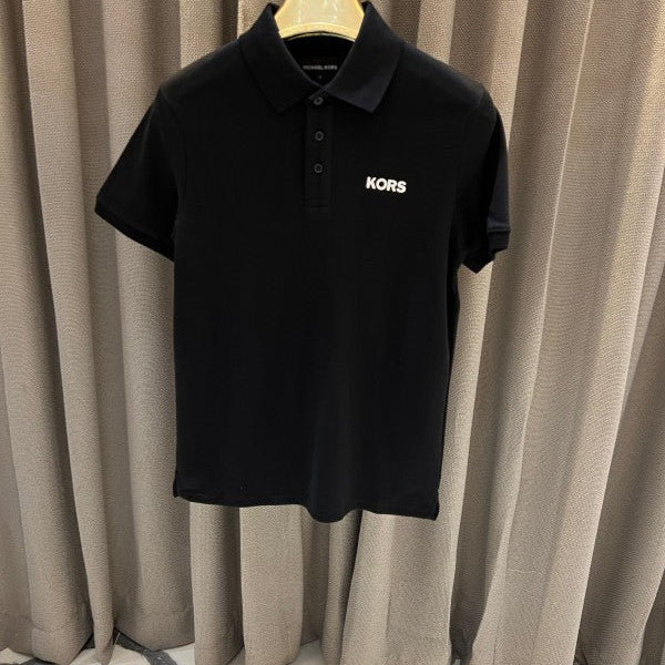 Michael Kors Chest Logo Polo T-shirt Black