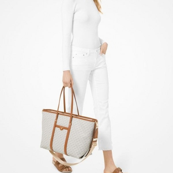 Michael Kors Tote Bag Hombro With Brand Dust Bag Beige Brown