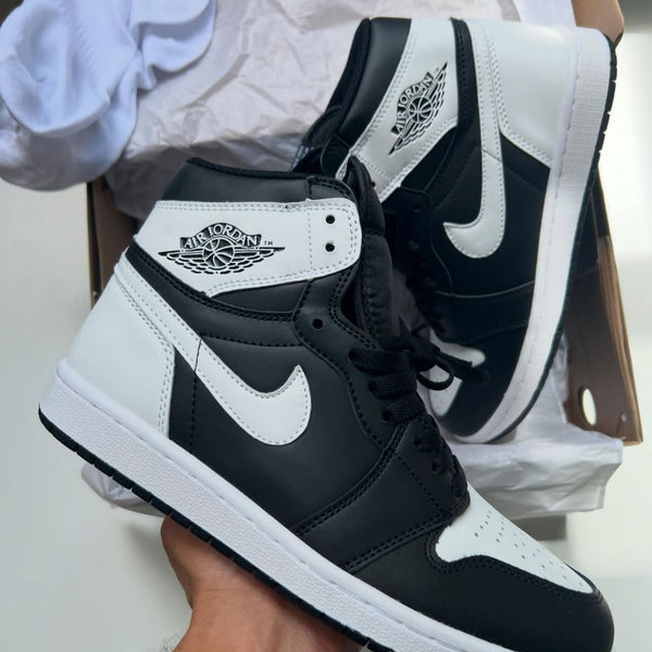 Nike Air Jordan 1 High OG Black White Semi UA Shoes