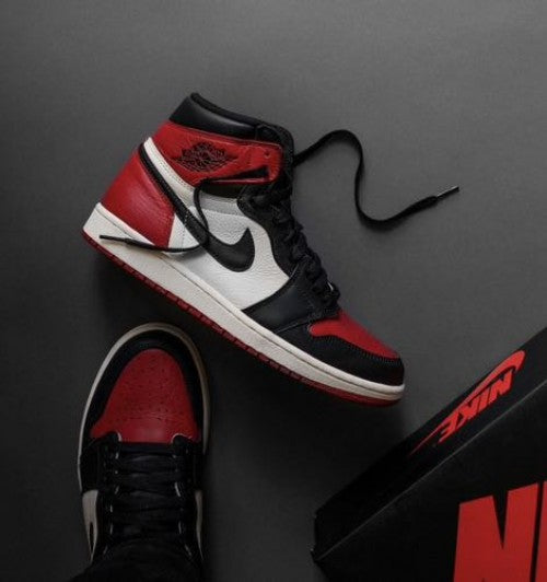 Nike Air Jordan 1 High OG Bred Toe – Shoes