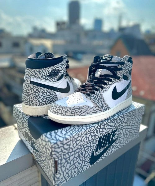 Nike Air Jordan 1 High OG Elephant Print Semi Shoes