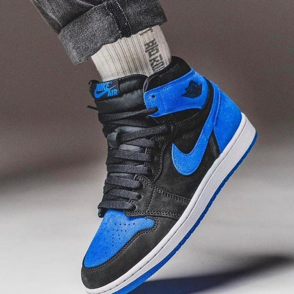 Nike Air Jordan 1 High Royal Reimagined Semi UA Shoes