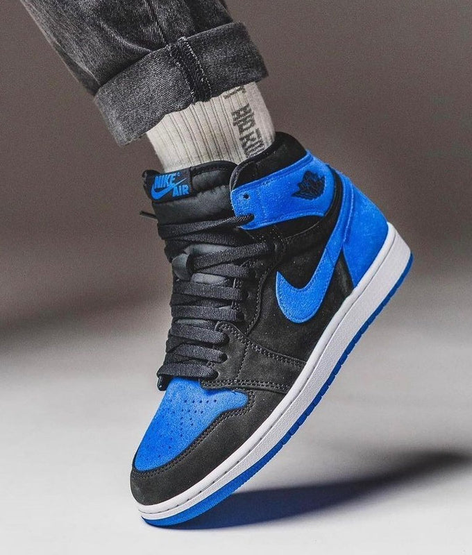 Nike Air Jordan 1 High Royal Reimagined Semi UA Shoes