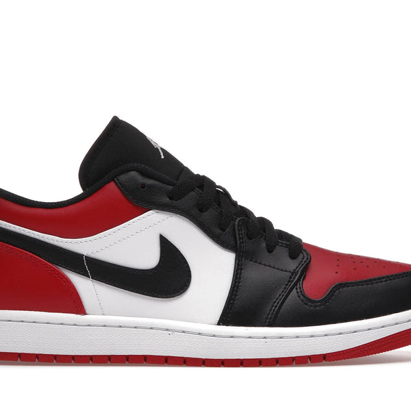 Nike Air Jordan 1 Low Bred Toe Shoes