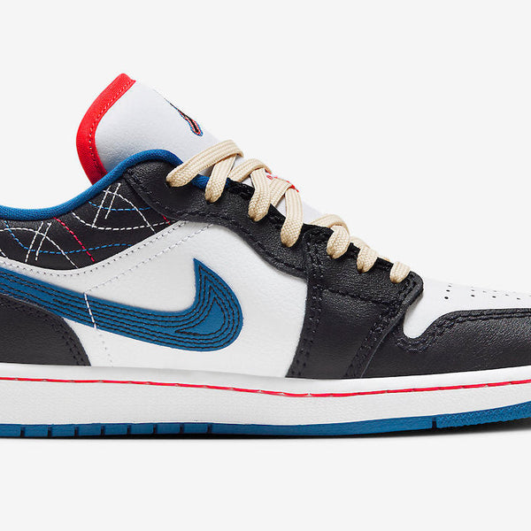 Nike Air Jordan 1 Low Industrial Blue Shoes