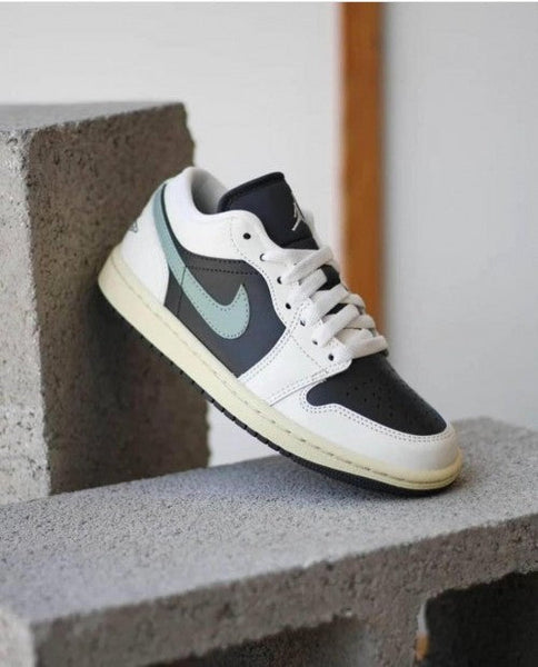 Nike Air Jordan 1 Low Jade Smoke Shoes