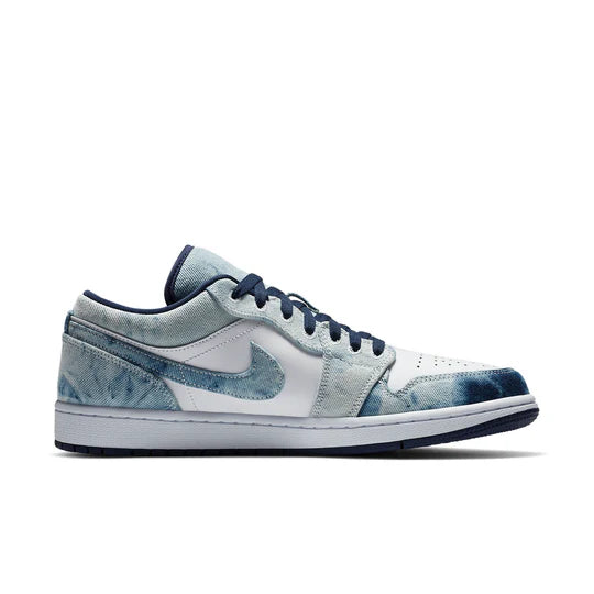 Nike Air Jordan 1 Low SE Washed Denim CZ8455-100 Shoes