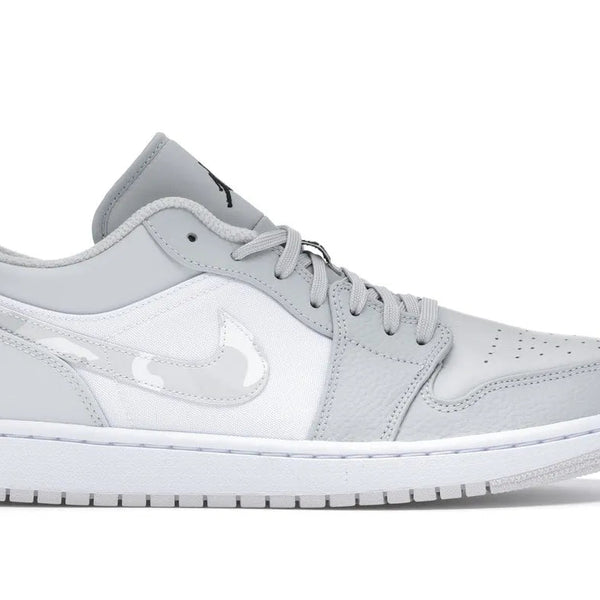 Nike Air Jordan 1 Low White Camo Shoes
