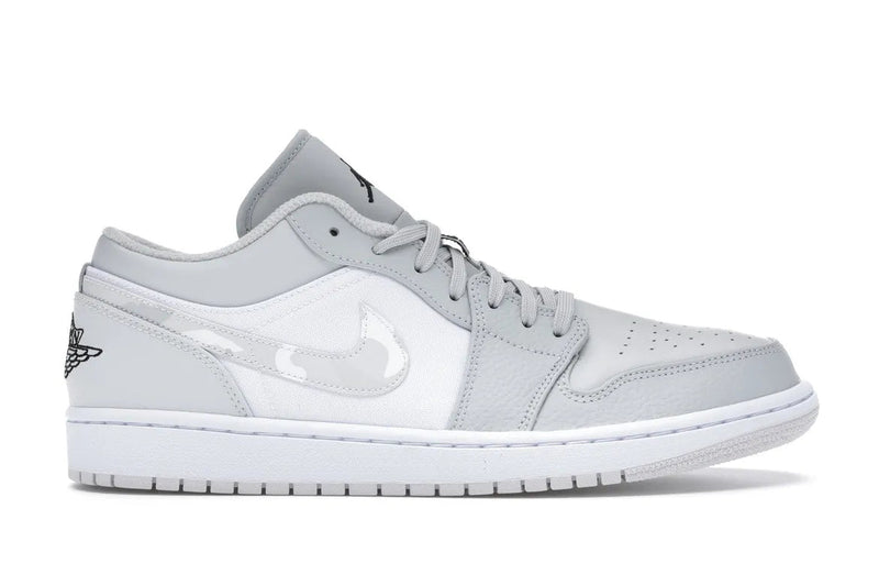 Nike Air Jordan 1 Low White Camo Shoes