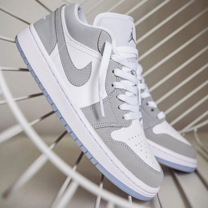 Nike Air Jordan 1 Low Wolf Grey Shoes
