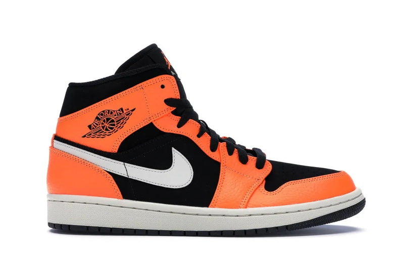 Nike Air Jordan 1 Mid Black Cone Shoes