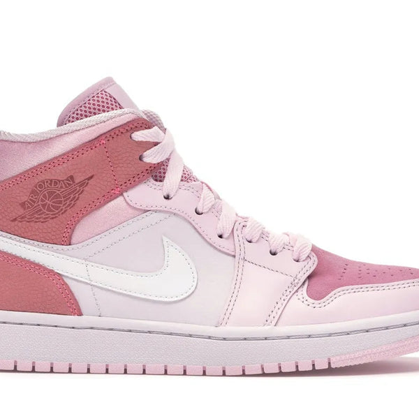 Nike Air Jordan 1 Mid Digital Pink Shoes