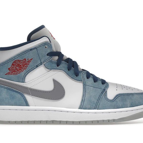 Nike Air Jordan 1 Mid French Blue Shoes