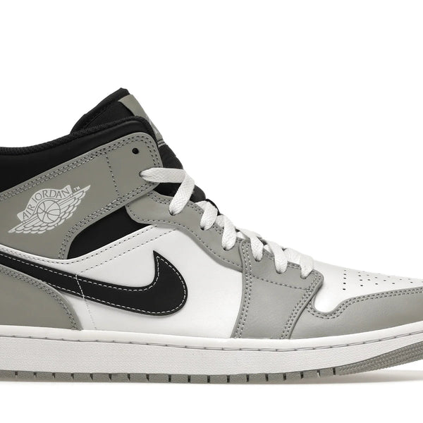 Nike Air Jordan 1 Mid Light Smoke Grey Anthracite Shoes