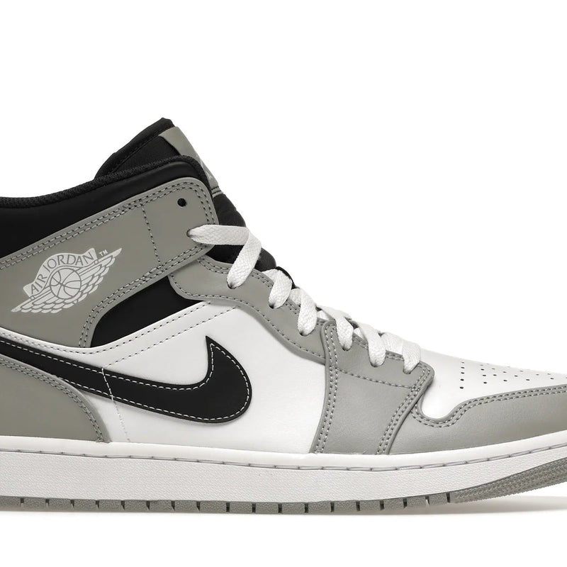 Nike Air Jordan 1 Mid Light Smoke Grey Anthracite Shoes