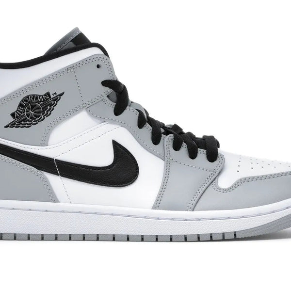 Nike Air Jordan 1 Mid Light Smoke Grey Shoes