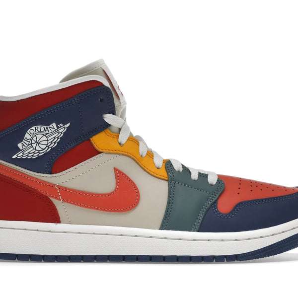 Nike Air Jordan 1 Mid SE Multi Color Shoes