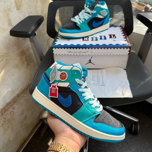 Nike Air Jordan 1 Mid Sneaker School Shoes