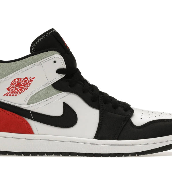 Nike Air Jordan 1 Mid Union Black Toe Shoes