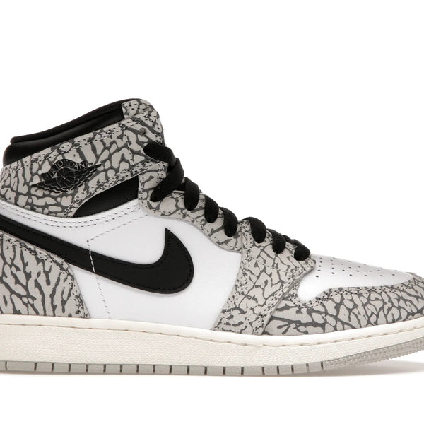 Nike Air Jordan 1 Retro High OG White Cement Shoes