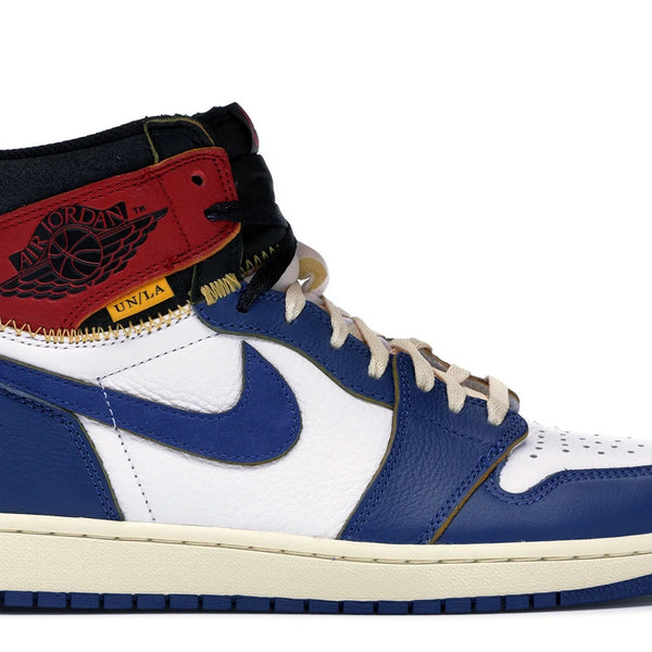 Nike Air Jordan 1 Retro High Union Los Angeles Blue Toe Shoes