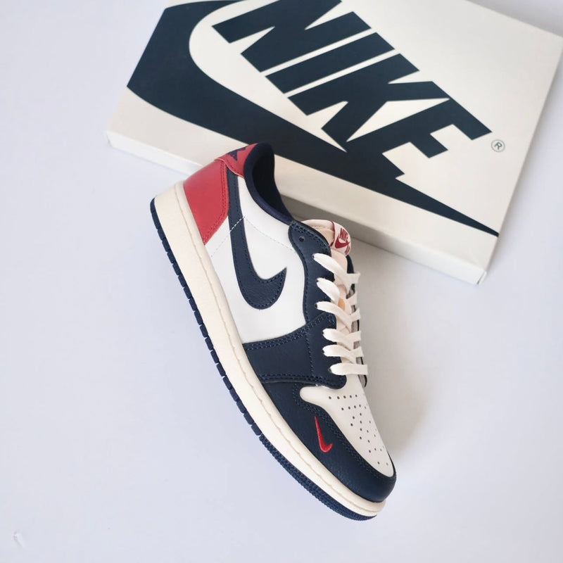 Nike Air Jordan 1 Retro Low OG Howard University Shoes